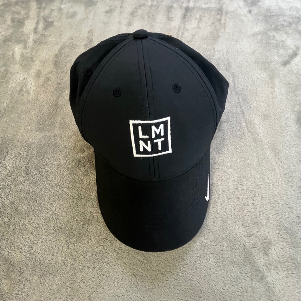 Nike Golf Hat Unisex M/L Black Dri-FIT Club Cap LMNT FB6447-010